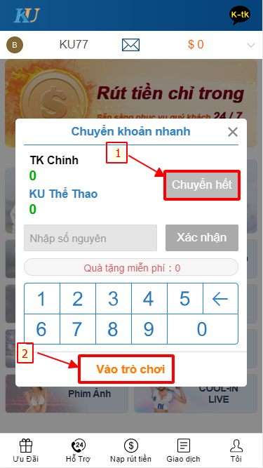 Hướng dẫn đặt cược bóng đá Kubet