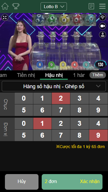 Hướng dẫn chơi Lotto Bet trên trang Kubet