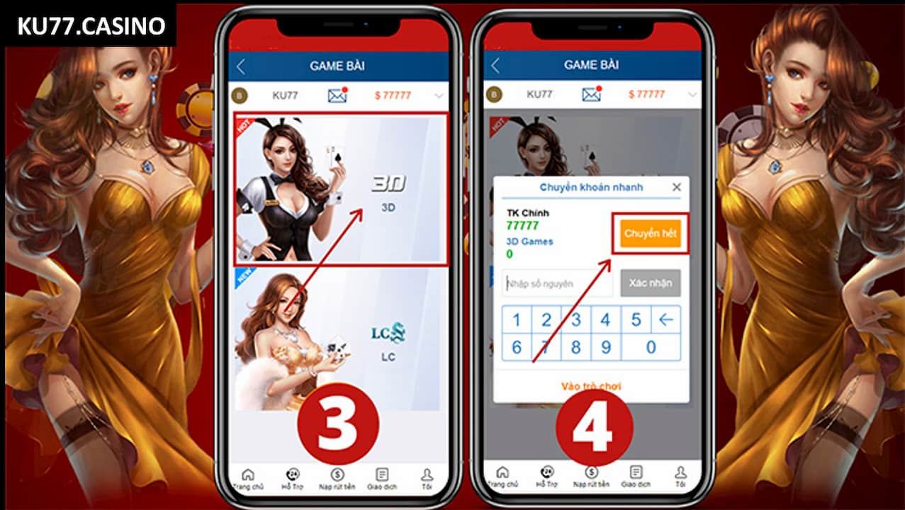 Cách chơi bài Rồng hổ KUBET dễ thắng nhà cái